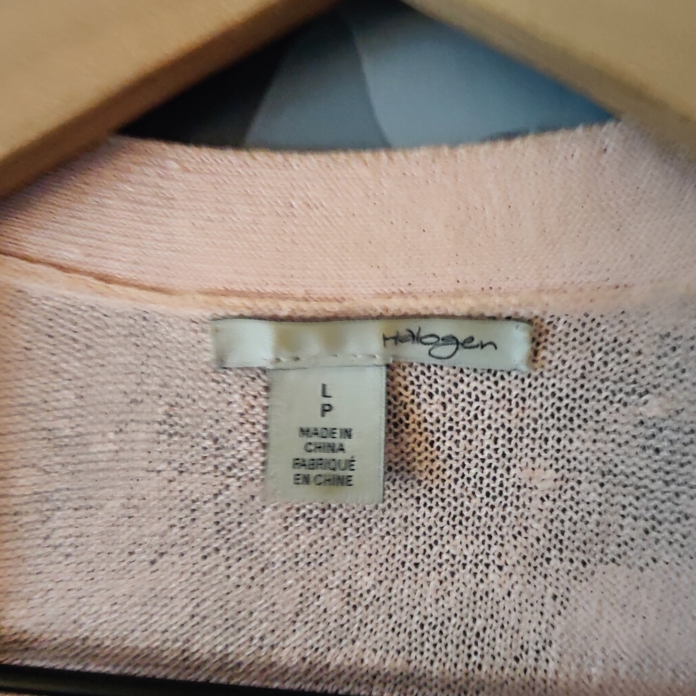 Halogen Long Open Cardigan - Size Large - Picture 3 of 6